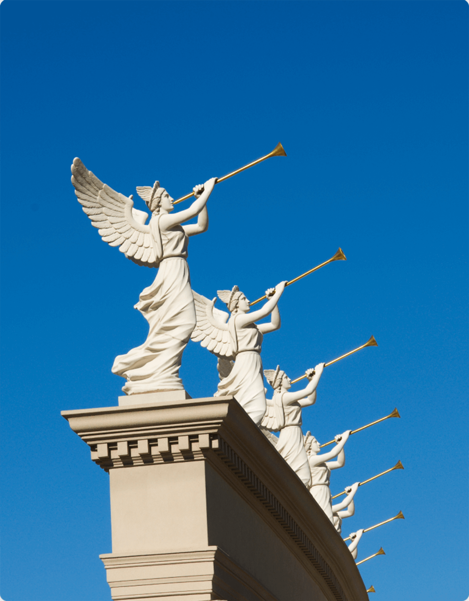 Archangels statues